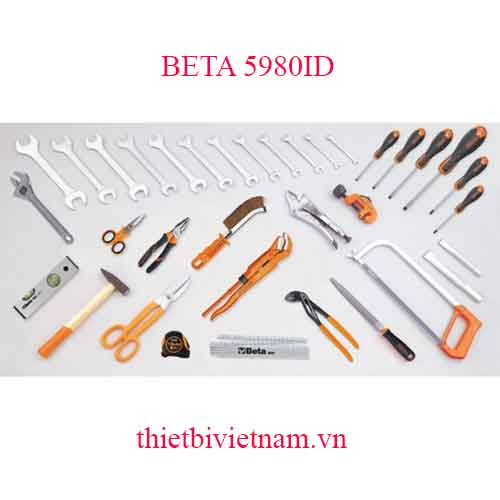 ASSORTMENT OF 35 TOOLS BETA MODEL 5980ID