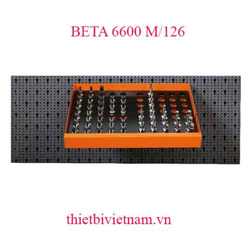 ASSORTMENT OF 58 TOOLS BETA MODEL 6600 M/126