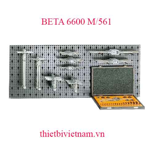 ASSORTMENT OF 60 TOOLS BETA MODEL 6600 M/561
