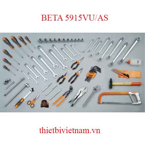 ASSORTMENT OF 68 TOOLS BETA MODEL 5915VU/AS