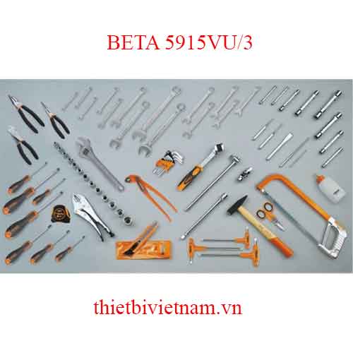 ASSORTMENT OF 74 TOOLS BETA MODEL 5915VU/3