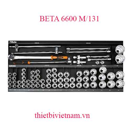 ASSORTMENT OF 92 TOOLS BETA MODEL 6600 M/131
