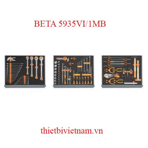 ASSORTMENT OF 94 TOOLS BETA MODEL 5935VI/1MB