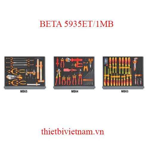 ​​ASSORTMENT OF 95 TOOLS BETA MODEL 5935ET/1MB