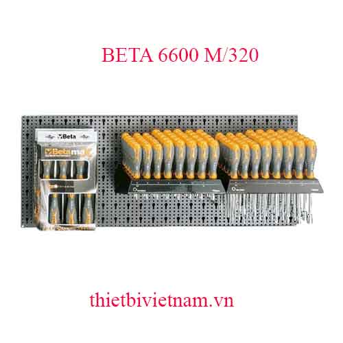 ASSORTMENT OF 98 TOOLS BETA MODEL 6600 M/320