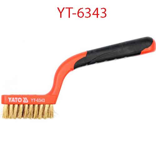 Bàn chải dây sắt 3x10 ROWS L=180mm YATO YT-6343