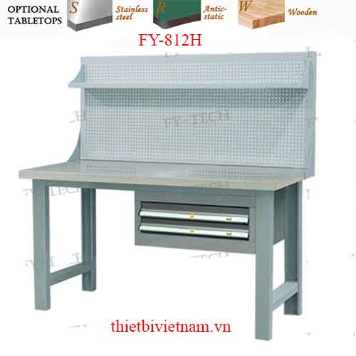 Bàn Làm Việc Có Bảng Ghim hãng FY-TECH Dòng FY-812H FY-812SH, FY812RH, FY-812WH