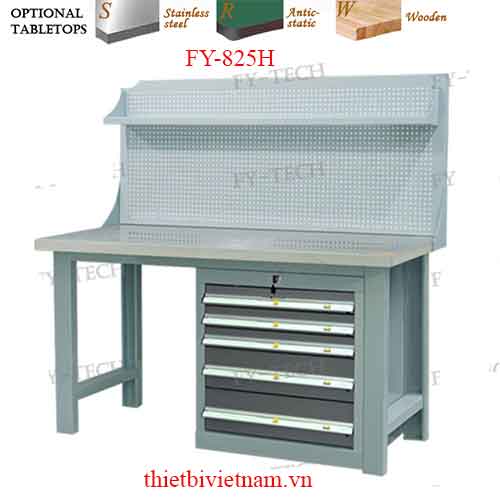 Bàn Làm Việc Có Bảng Ghim hãng FY-TECH Dòng FY-825H FY-825SH, FY-825RH, FY-825WH