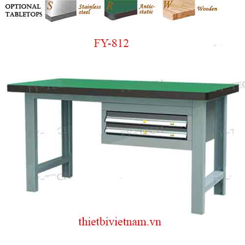 Bàn Làm Việc Không Có Bảng Ghim hãng FY-TECH Dòng FY-812 FY-812S, FY-812R, FY-812W
