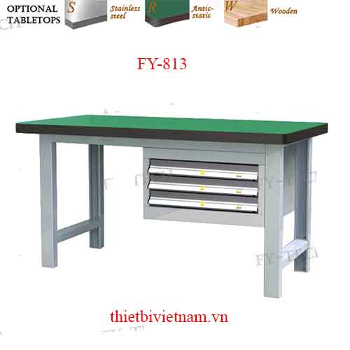 Bàn Làm Việc Không Có Bảng Ghim hãng FY-TECH Dòng FY-813 FY-813S, FY-813R, FY-813W