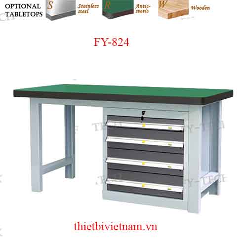 Bàn Làm Việc Không Có Bảng Ghim hãng FY-TECH Dòng FY-824 FY-824S, FY-824R, FY-824W