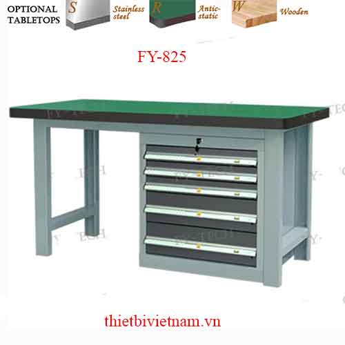 Bàn Làm Việc Không Có Bảng Ghim hãng FY-TECH Dòng FY-825 FY-825S, FY825R, FY825W