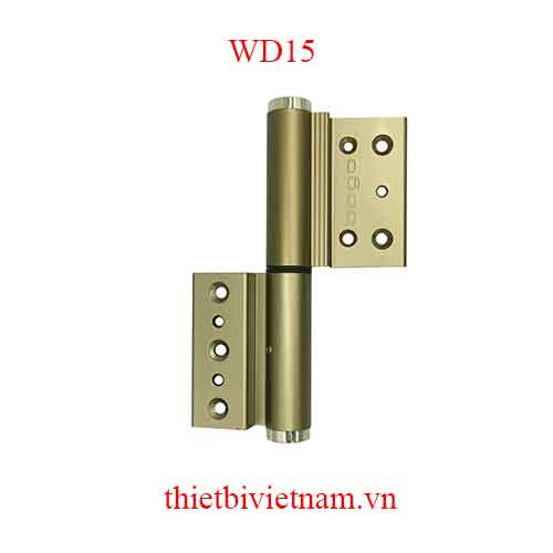 Bản lề 2D (3D) WD15 Bogo khung cánh nhôm hệ Xingfa