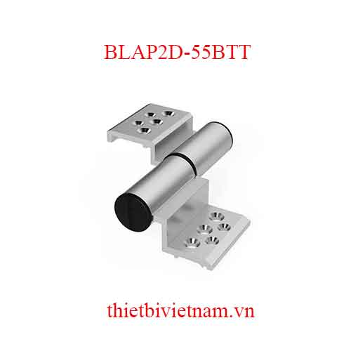 Bản lề 2D Vát Cạnh hệ 55 Huy Hoàng màu bạc BLAP2D-55BTT