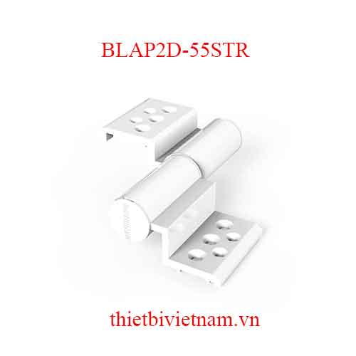 Bản lề 2D Vát Cạnh hệ 55 Huy Hoàng màu trắng BLAP2D-55STR