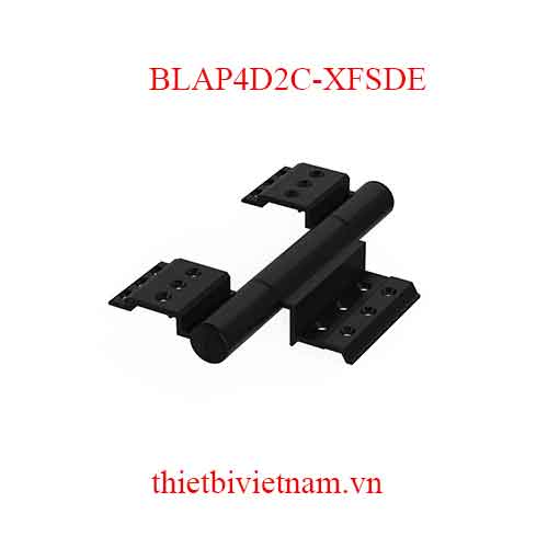 Bản lề 4D khung cánh Xingfa Huy Hoàng màu đen BLAP4D2C-XFSDE
