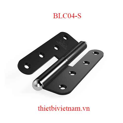 Bản lề cối bằng tôn thép sơn đen dài 127mm dày 3mm BLC04-S