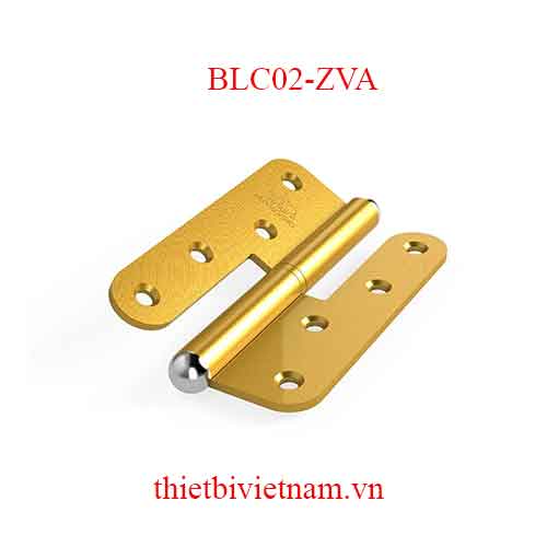 Bản lề cối bằng tôn thép zi vàng dài 112mm dày 2.8mm BLC02-ZVA