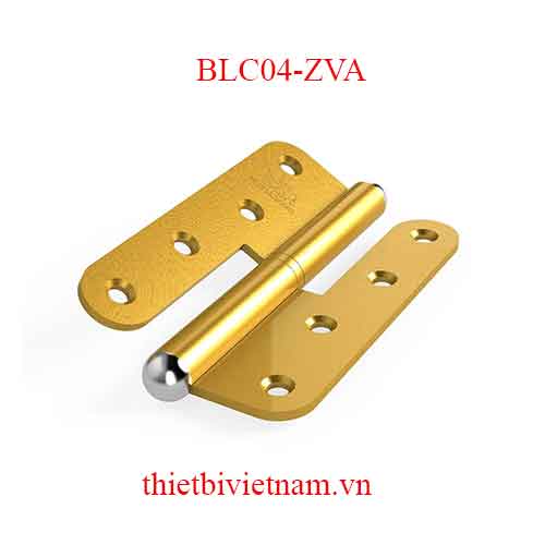 Bản lề cối bằng tôn thép zi vàng dài 127mm dày 3mm BLC04-ZVA