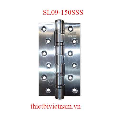 Bản lề Inox 316 dài 150mm, dày 4mm model SL09-150SSS
