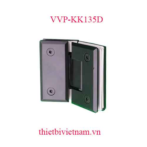 Bản lề kính kính 135 độ VVP màu đen model VVP-KK135D