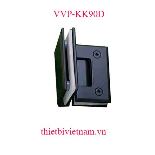 Bản lề kính kính 90 độ VVP màu đen model VVP-KK90D