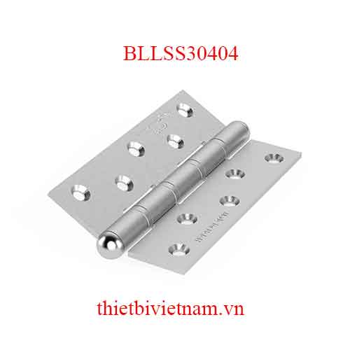 Bản lề lá bằng inox 304 dài 140mm dày 3mm BLLSS30404