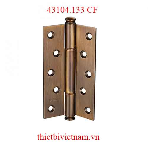 Bản lề lá inox 201 dài 146mm dày 3mm cafe vàng model 43104.133 CF