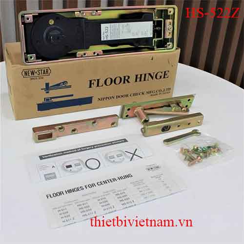 Bản lề sàn Newstar 105kg (Nhật xịn) model HS-522Z