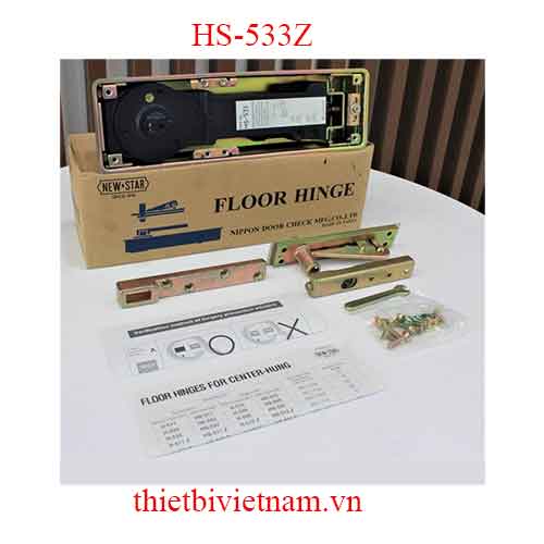 Bản lề sàn Newstar 150kg (Nhật xịn) model HS-533Z