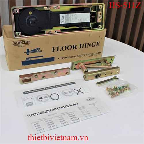 Bản lề sàn Newstar 75kg (Nhật xịn) model HS-511Z