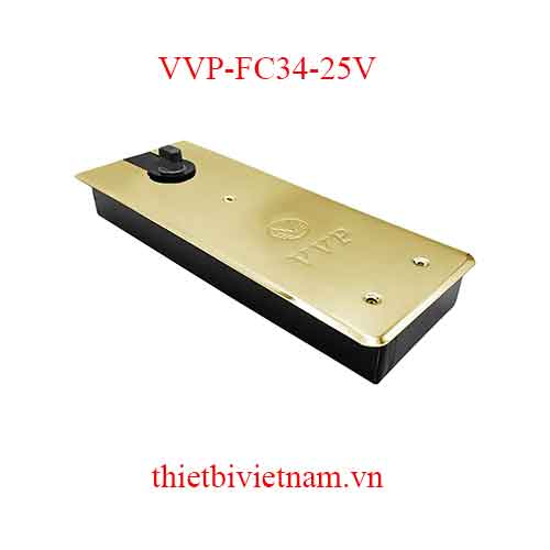 Bản lề sàn VVP 150kg màu vàng model VVP-FC34-25V