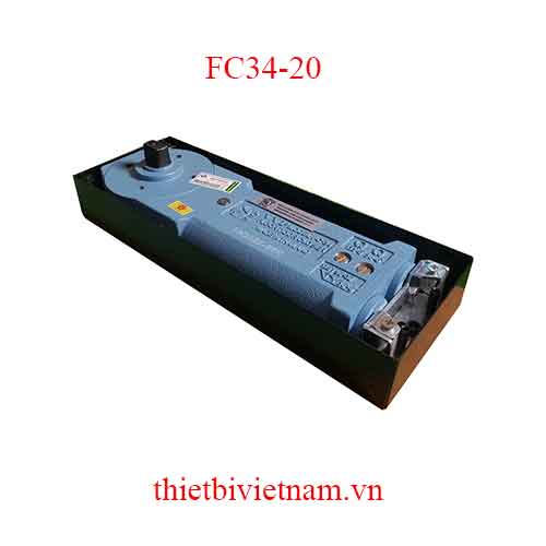 Bản lề sàn VVP FC34-20 105kg màu trắng bóng