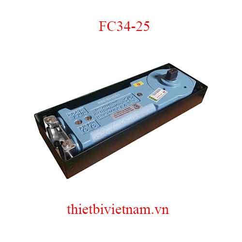 Bản lề sàn VVP FC34-25 150kg màu trắng bóng