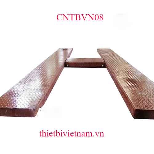 Bàn nâng cầu nâng rửa xe 1 trụ loại âm nền CNTBVN08