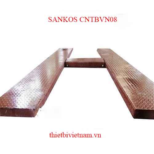 Bàn nâng cầu nâng rửa xe 1 trụ loại âm nền SANKOS CNTBVN08