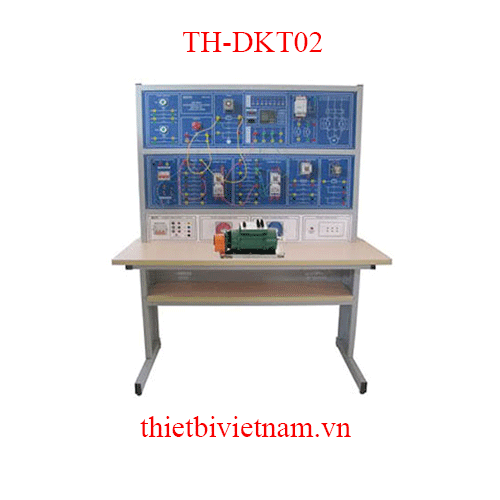 BÀN THỰC HÀNH ĐIỀU KHIỂN VÀ BẢO VỆ CHO ĐỘNG CƠ 1 PHA VÀ 3 PHA TH-DKT02
