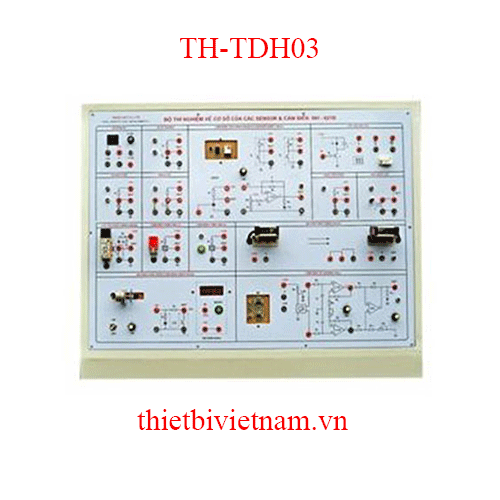 BÀN THỰC HÀNH VỀ CẢM BIẾN CÔNG NGHIỆP TH-TDH03