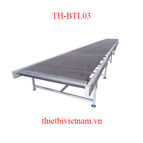 BĂNG TẢI LƯỚI INOX CHO DÂY CHUYỀN SẢN XUẤT LOẠI 3 TH-BTL03