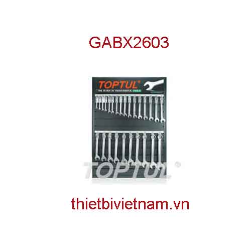 BẢNG TRƯNG BÀY DỤNG CỤ HÃNG TOPTUL GABX2603