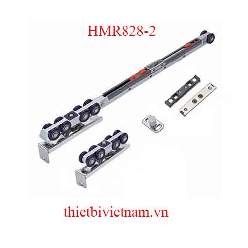 Bánh xe cửa lùa giảm chấn 8 bánh HMR828-2