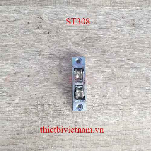 Bánh xe đôi GQ ASSA ABLOY cửa lùa nhựa lõi thép ST308