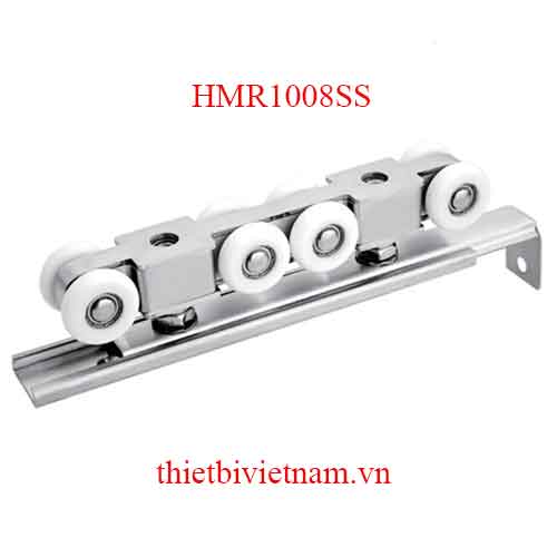 Bánh xe trượt treo HMR1008SS 100kg 8 bánh nhựa, đế inox 304