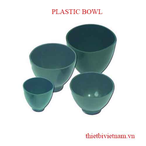 BÁT CAO SU (DÙNG TRỘN CHẤT LẤY DẤU + THẠCH CAO) PLASTIC BOWL
