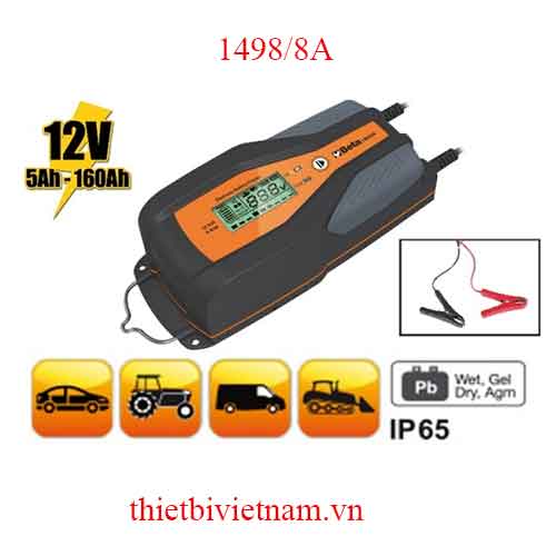 BATTERY CHARGER 12V BETA MODEL 1498/8A