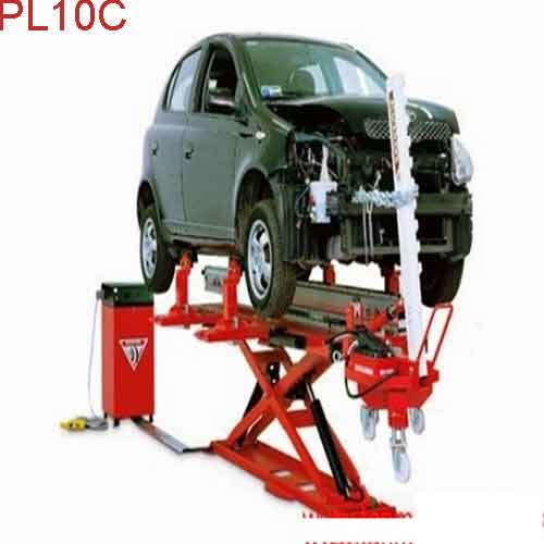 Bệ kéo nắn xe tai nạn loại tích hợp cầu nâng PL10C