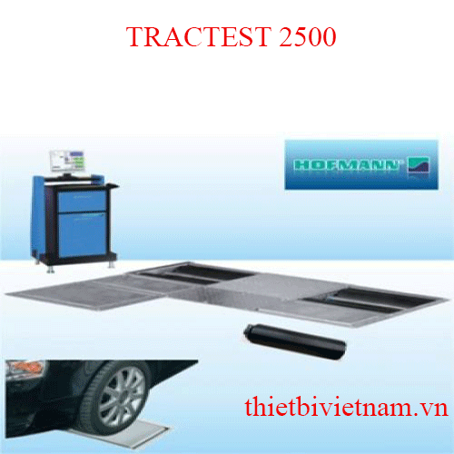 BỆ KIỂM TRA TRƯỢT NGANG LOẠI 4 TẤN HOFMANN  TRACTEST 2500