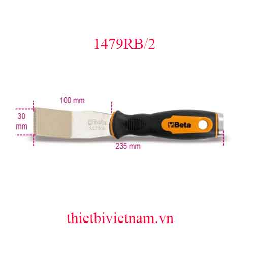 BENT PUTTY KNIFE SCRAPER BETA MODEL 1479RB/2