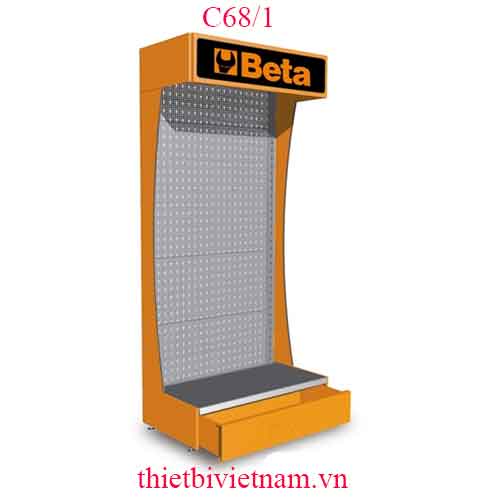 BETA WALL DISPLAY, EMPTY MT1 BETA MODEL C68/1
