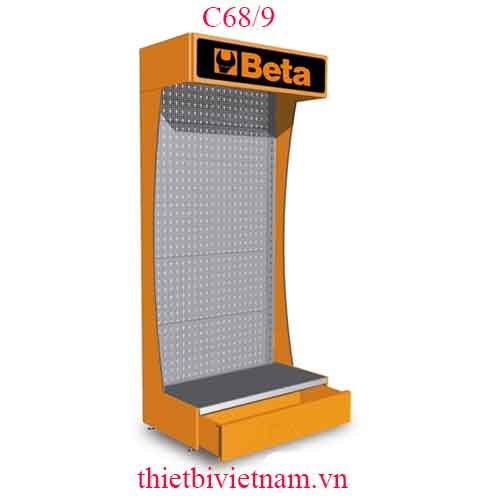 BETA WALL DISPLAY, EMPTY MT9 BETA MODEL C68/9